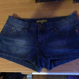 Medium blue shorts
